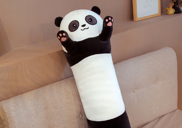 Long Panda Kawaii Plushie